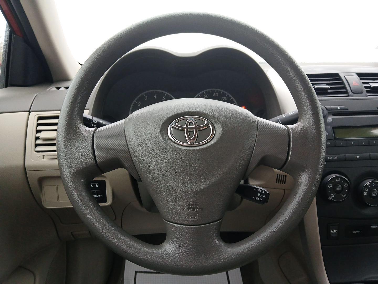 2009 Toyota Corolla LE 4-Speed AT (JTDBL40E79J) with an 1.8L L4 DOHC 16V engine, 4-Speed Automatic transmission, located at 401 Woodman Dr, Riverside, OH, 45431, (937) 908-9800, 39.760899, -84.123421 - One Owner - Photo#15