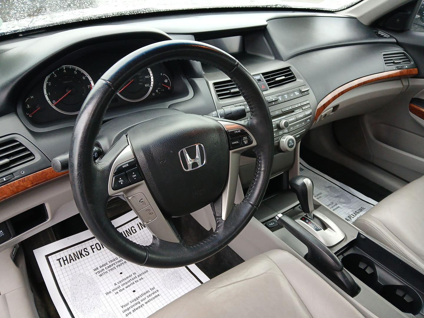 2011 Honda Accord EX-L V-6 Sedan AT (1HGCP3F82BA) with an 3.5L V6 SOHC 24V engine, 5-Speed Automatic transmission, located at 4508 South Dixie Dr, Moraine, OH, 45439, (937) 908-9800, 39.689976, -84.218452 - 2011 Honda Accord EX-L V-6 Sedan AT - Photo#8