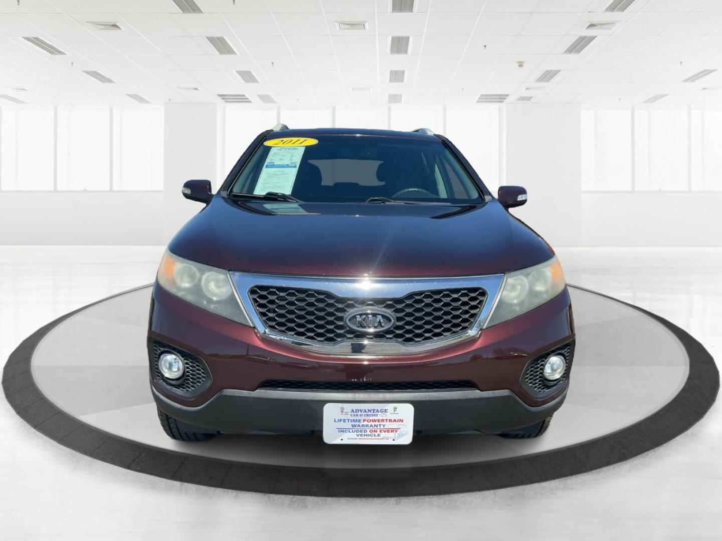2011 Dark Cherry Kia Sorento LX 2WD (5XYKT3A14BG) with an 2.4L L4 DOHC 16V engine, 6-Speed Automatic transmission, located at 1184 Kauffman Ave, Fairborn, OH, 45324, (937) 908-9800, 39.807072, -84.030914 - 2011 Kia Sorento LX 2WD - Photo#6