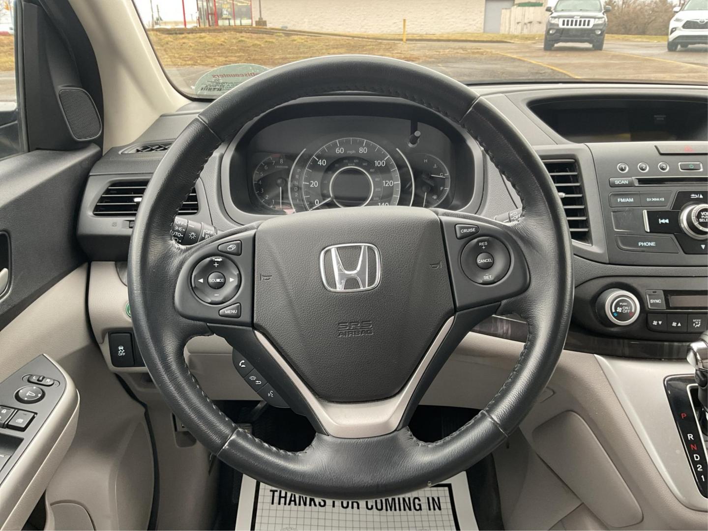 2012 Honda CR-V EX-L 4WD 5-Speed AT (2HKRM3H75CH) with an Other engine, located at 1099 N County Rd 25A, Troy, OH, 45373, (937) 908-9800, 40.057079, -84.212883 - One Owner - Photo#14