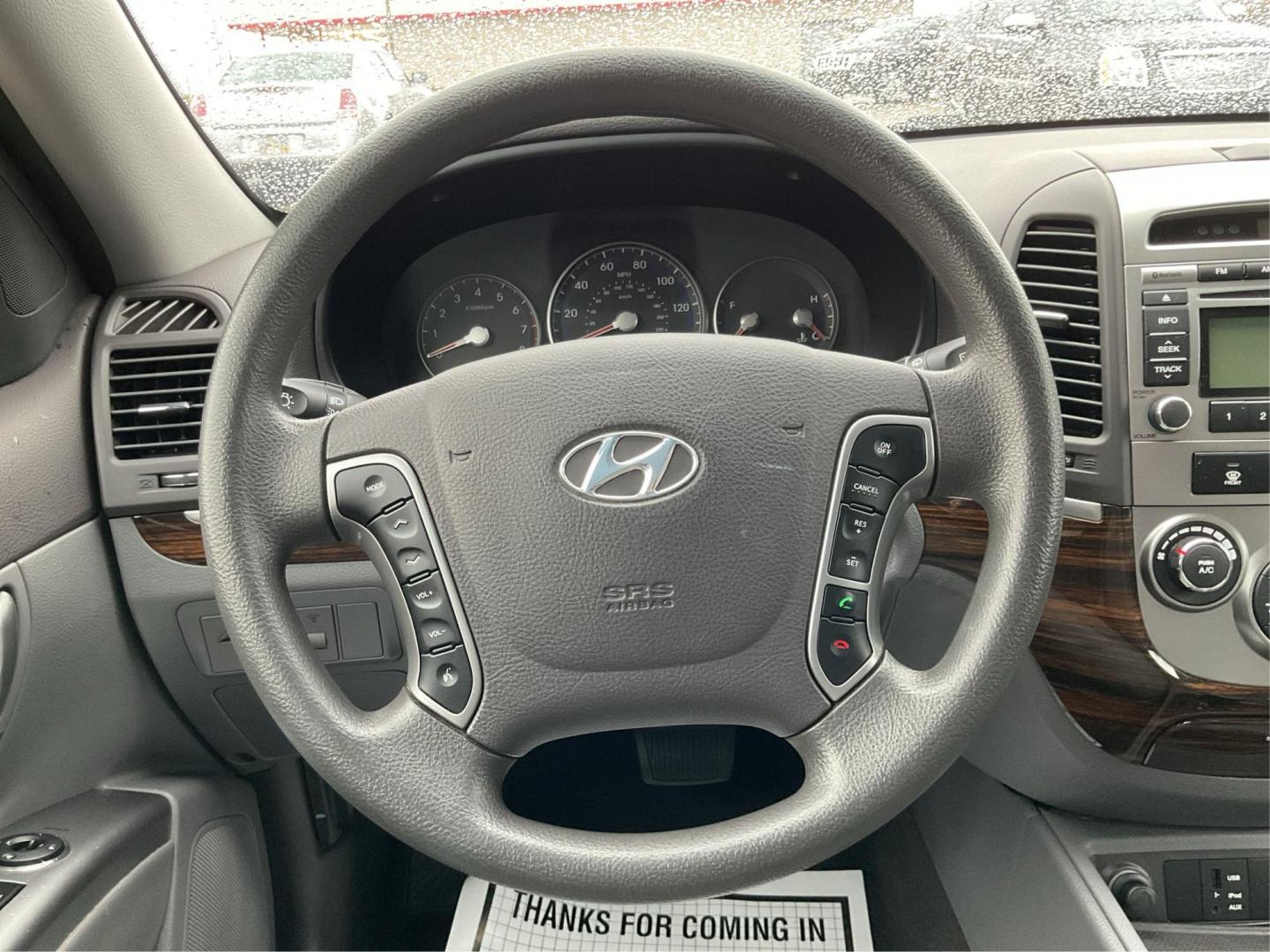 2012 Hyundai Santa Fe GLS (5XYZGDAB5CG) with an 2.4L I-4 DOHC engine, located at 1099 N County Rd 25A, Troy, OH, 45373, (937) 908-9800, 40.057079, -84.212883 - One Owner - Photo#15