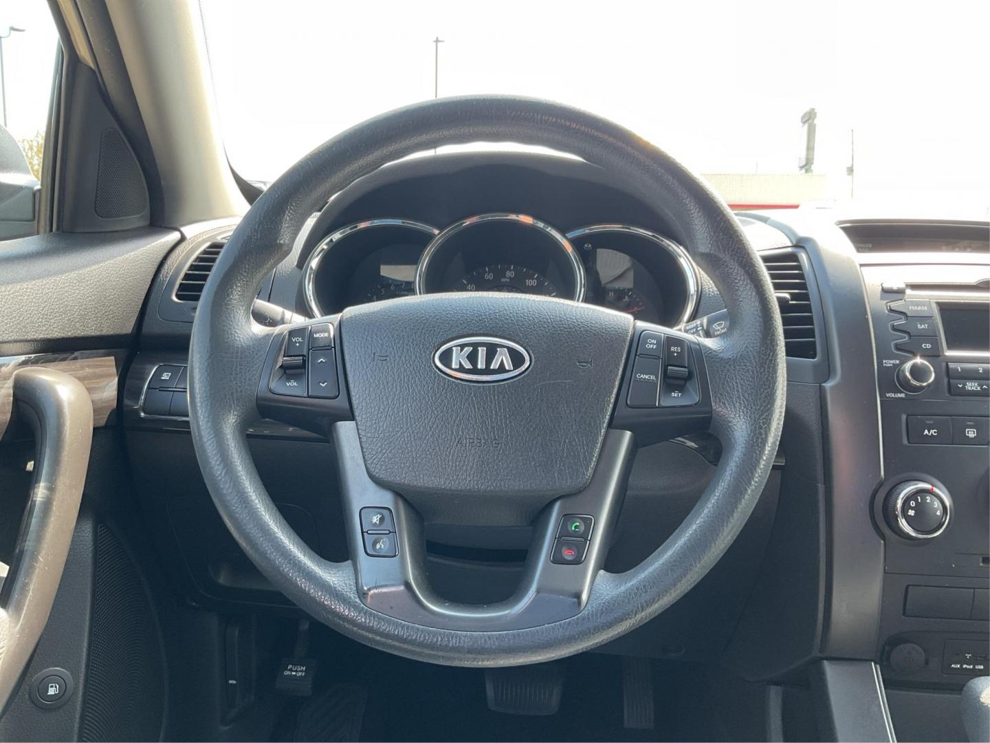 2012 Kia Sorento LX (5XYKT3A17CG) with an 2.4L I-4 DOHC engine, located at 401 Woodman Dr, Riverside, OH, 45431, (937) 908-9800, 39.760899, -84.123421 - 2012 Kia Sorento LX - Photo#15