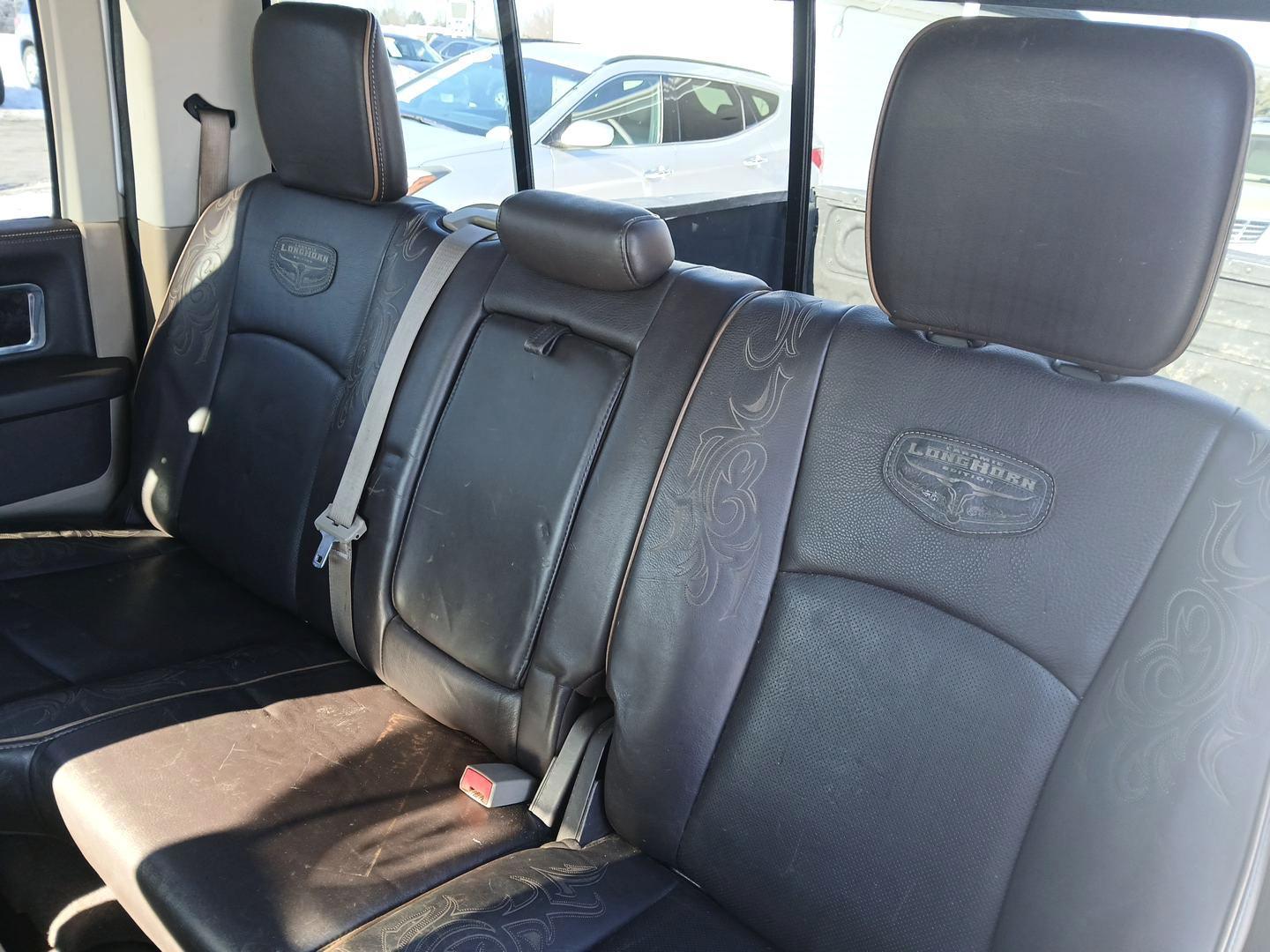 2012 Ram 1500 Laramie Longhorn Edition Crew Cab 4WD (1C6RD7PT8CS) with an 5.7L V8 OHV 16V engine, 6-Speed Automatic transmission, located at 4508 South Dixie Dr, Moraine, OH, 45439, (937) 908-9800, 39.689976, -84.218452 - 2012 Ram 1500 Laramie Longhorn Edition Crew Cab 4WD - Photo#9