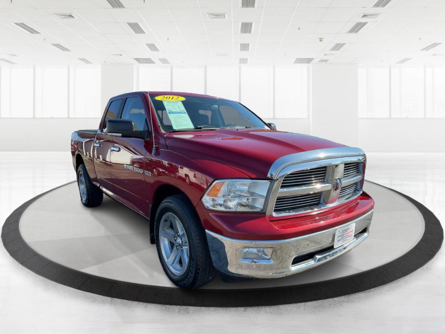 2012 Ram 1500 SLT (1C6RD7GT9CS) with an HEMI 5.7L V-8 variable valve control engine, located at 8750 N County Rd 25A, Piqua, OH, 45356, (937) 908-9800, 40.164391, -84.232513 - 2012 Ram 1500 SLT - Photo#0