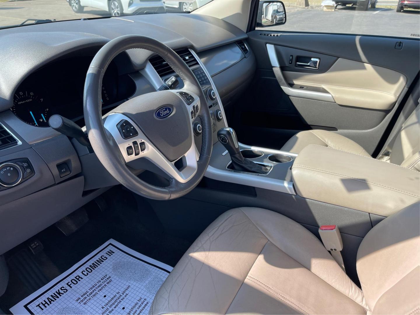 2013 Ford Edge SEL (2FMDK4JC8DB) with an 3.5L V-6 DOHC engine, located at 880 E. National Road, Vandalia, OH, 45377, (937) 908-9800, 39.891918, -84.183594 - 2013 Ford Edge SEL - Photo#8