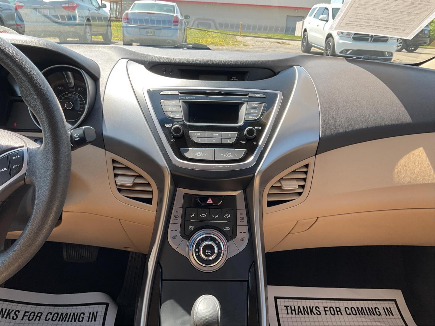2013 Hyundai Elantra GLS (5NPDH4AE6DH) with an 1.8L I-4 DOHC engine, located at 880 E. National Road, Vandalia, OH, 45377, (937) 908-9800, 39.891918, -84.183594 - 2013 Hyundai Elantra GLS - Photo#12
