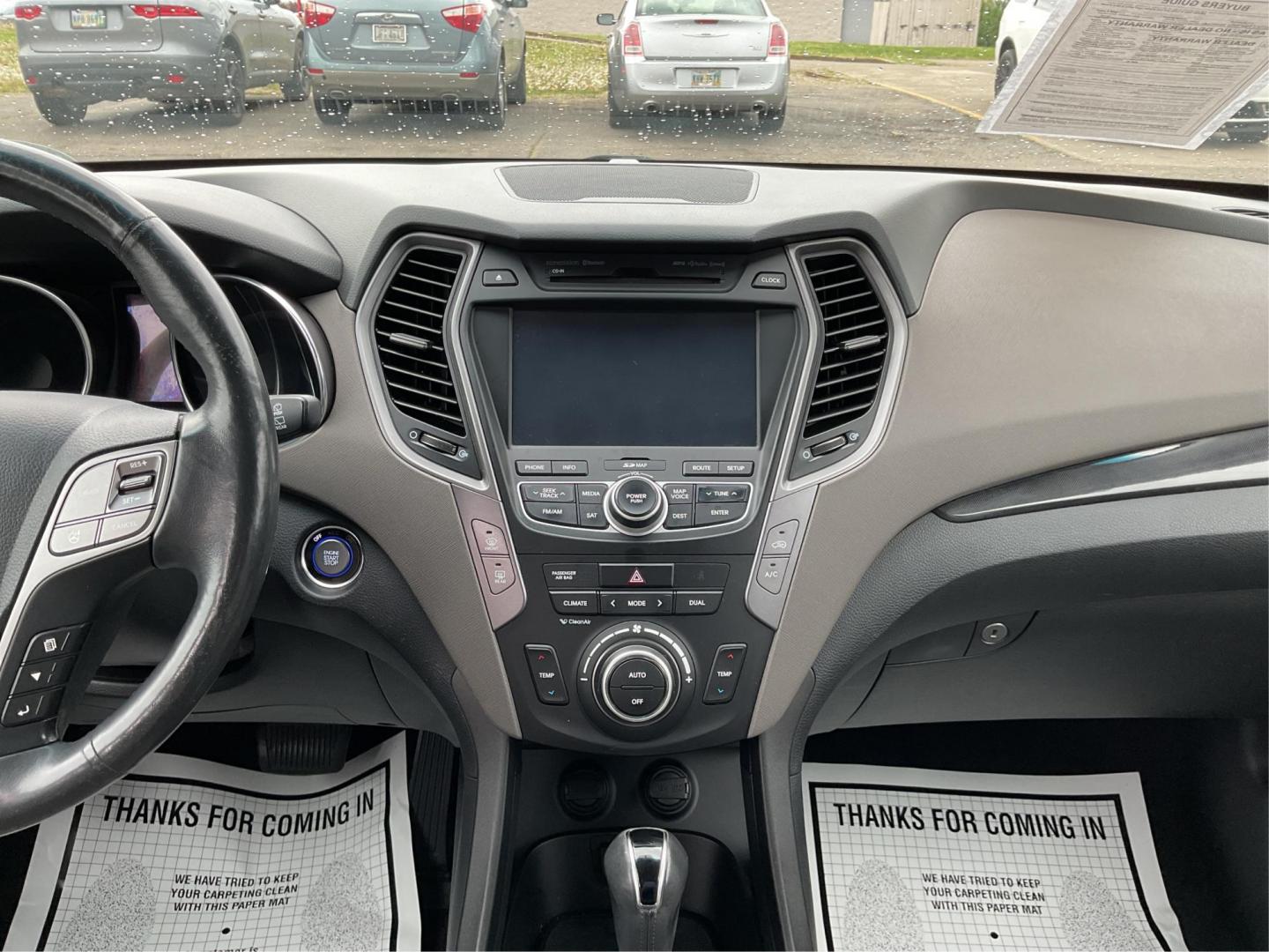 2013 Hyundai Santa Fe Sport (5XYZU3LB9DG) with an Theta II 2.4L I-4 gasoline direct injection engine, located at 880 E. National Road, Vandalia, OH, 45377, (937) 908-9800, 39.891918, -84.183594 - One Owner - Photo#11