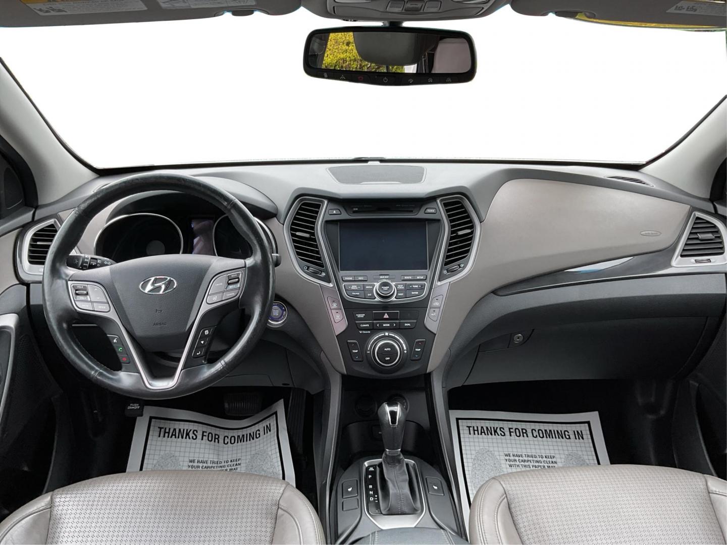 2013 Hyundai Santa Fe Sport (5XYZU3LB9DG) with an Theta II 2.4L I-4 gasoline direct injection engine, located at 880 E. National Road, Vandalia, OH, 45377, (937) 908-9800, 39.891918, -84.183594 - One Owner - Photo#18