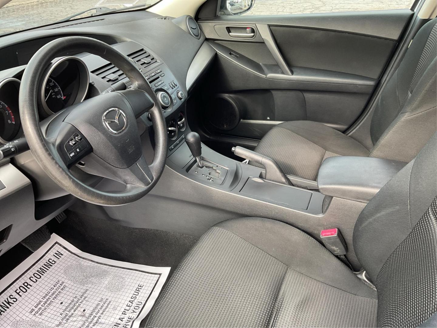 2013 Mazda Mazda3 i SV (JM1BL1TF0D1) with an 2L I-4 DOHC engine, located at 1951 S Dayton Lakeview Rd., New Carlisle, OH, 45344, (937) 908-9800, 39.890999, -84.050255 - 2013 Mazda Mazda3 i SV - Photo#8