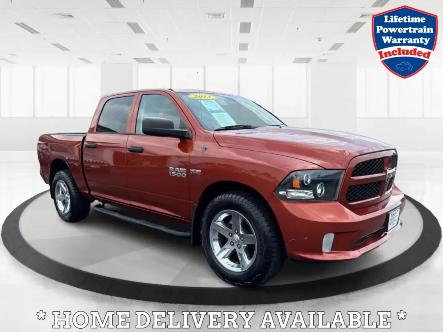 2013 Ram 1500 Express (1C6RR7KT8DS) with an HEMI 5.7L V-8 variable valve control engine, located at 8750 N County Rd 25A, Piqua, OH, 45356, (937) 908-9800, 40.164391, -84.232513 - **Adventure Awaits: Discover the 2013 Ram 1500 at Advantage Car and Credit!**<br /> <br /> If you're looking for a versatile and powerful truck that can seamlessly transition from weekday commutes to weekend adventures, look no further than this stunning 2013 Ram 1500 Express. With its bold Copperhe - Photo#0