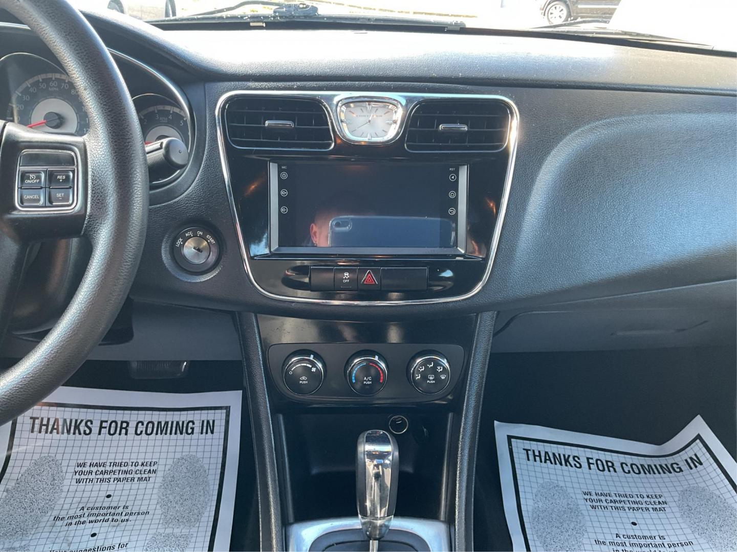 2014 Chrysler 200 LX (1C3CCBAB2EN) with an Other engine, located at 1230 East Main St, Xenia, OH, 45385, (937) 908-9800, 39.688026, -83.910172 - 2014 Chrysler 200 LX - Photo#12