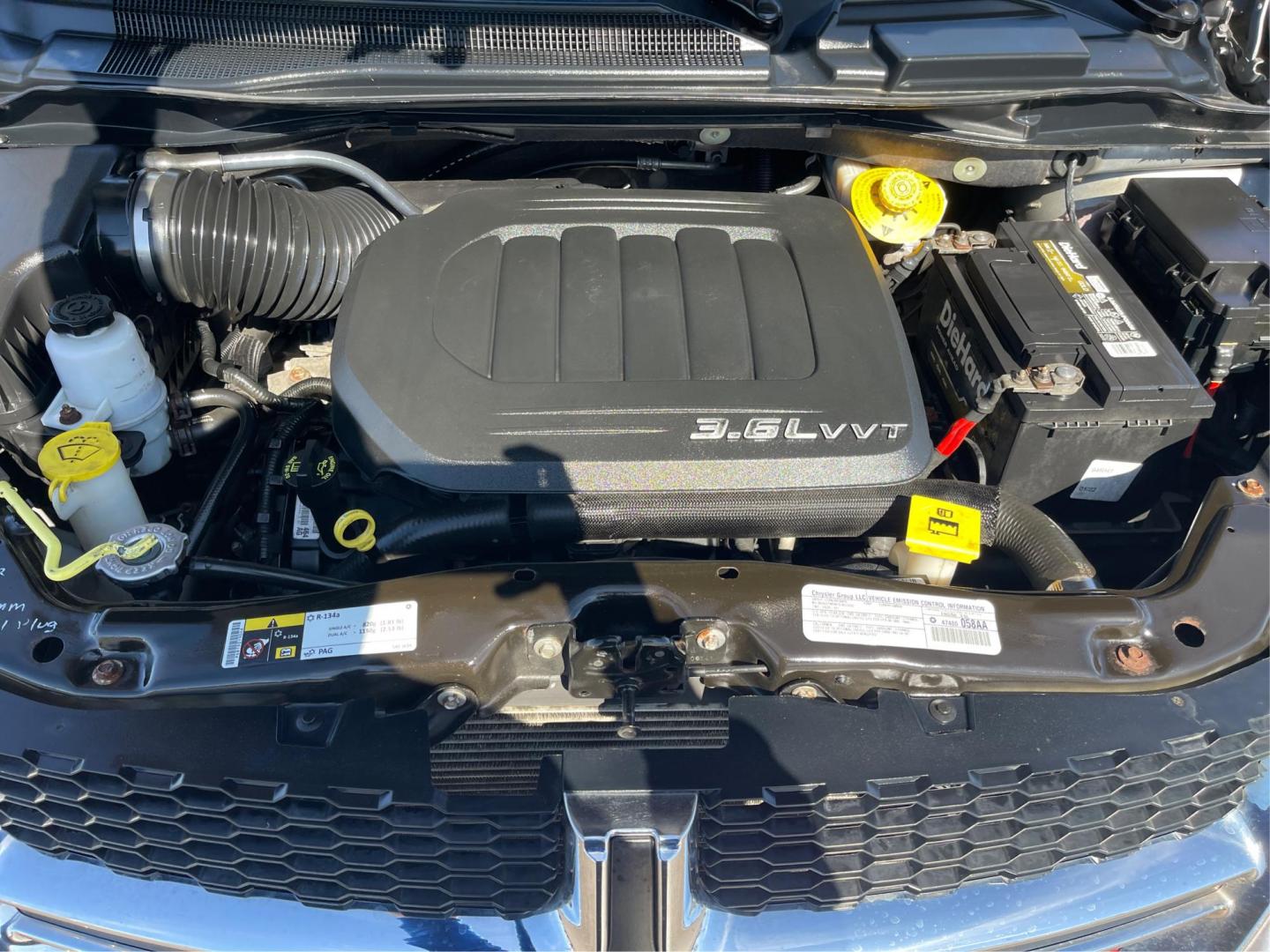 2014 Dodge Grand Caravan SXT (2C4RDGCG4ER) with an 3.6L V-6 DOHC engine, located at 880 E. National Road, Vandalia, OH, 45377, (937) 908-9800, 39.891918, -84.183594 - 2014 Dodge Grand Caravan SXT - Photo#10