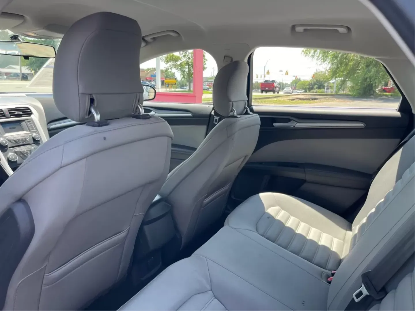 2014 Ford Fusion S (3FA6P0G78ER) with an Duratec 2.5L I-4 DOHC engine, located at 1099 N County Rd 25A, Troy, OH, 45373, (937) 908-9800, 40.057079, -84.212883 - Are you on the hunt for a reliable sedan that fits seamlessly into your everyday life? Look no further than this stunning 2014 Ford Fusion S, available now at Advantage Car and Credit in Fairborn, OH. This vehicle is the perfect choice for budget-conscious buyers or families needing a dependable rid - Photo#9