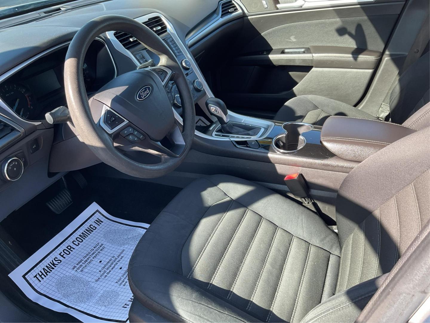 2014 Ingot Silver Ford Fusion SE (1FA6P0H76E5) with an 2.5L L4 DOHC 16V engine, located at 4508 South Dixie Dr, Moraine, OH, 45439, (937) 908-9800, 39.689976, -84.218452 - 2014 Ford Fusion SE - Photo#8
