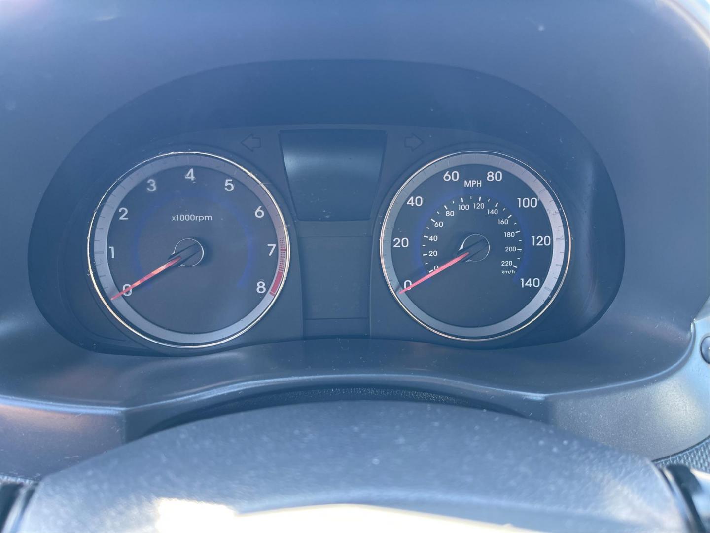 2014 Hyundai Accent GLS 4-Door (KMHCT4AE0EU) with an 1.6L L4 DOHC 16V engine, located at 8750 N County Rd 25A, Piqua, OH, 45356, (937) 908-9800, 40.164391, -84.232513 - 2014 Hyundai Accent GLS 4-Door - Photo#13