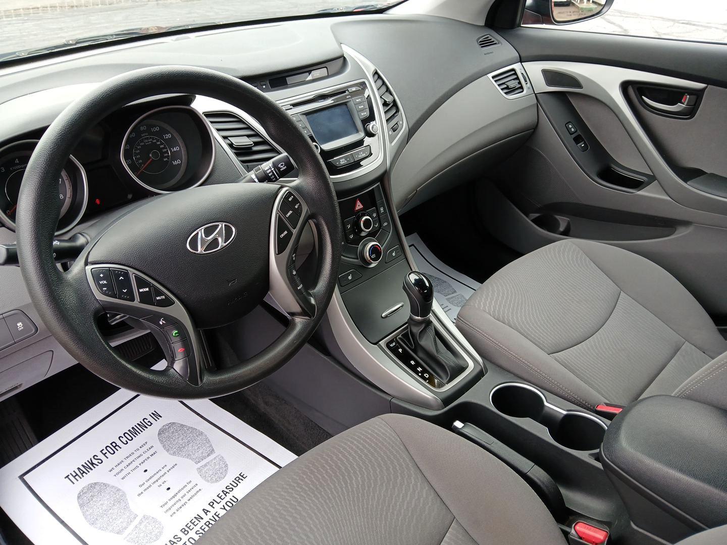 2014 Red Hyundai Elantra SE (KMHDH4AE2EU) with an Other engine, located at 4508 South Dixie Dr, Moraine, OH, 45439, (937) 908-9800, 39.689976, -84.218452 - 2014 Hyundai Elantra SE - Photo#8