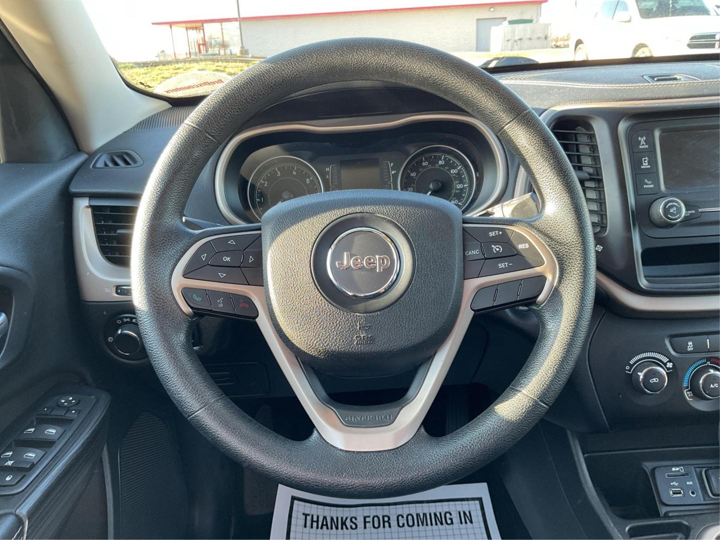 2014 Jeep Cherokee Sport (1C4PJLAB6EW) with an MultiAir2 Tigershark 2.4L I-4 variable valve contr engine, located at 880 E. National Road, Vandalia, OH, 45377, (937) 908-9800, 39.891918, -84.183594 - 2014 Jeep Cherokee Sport - Photo#15