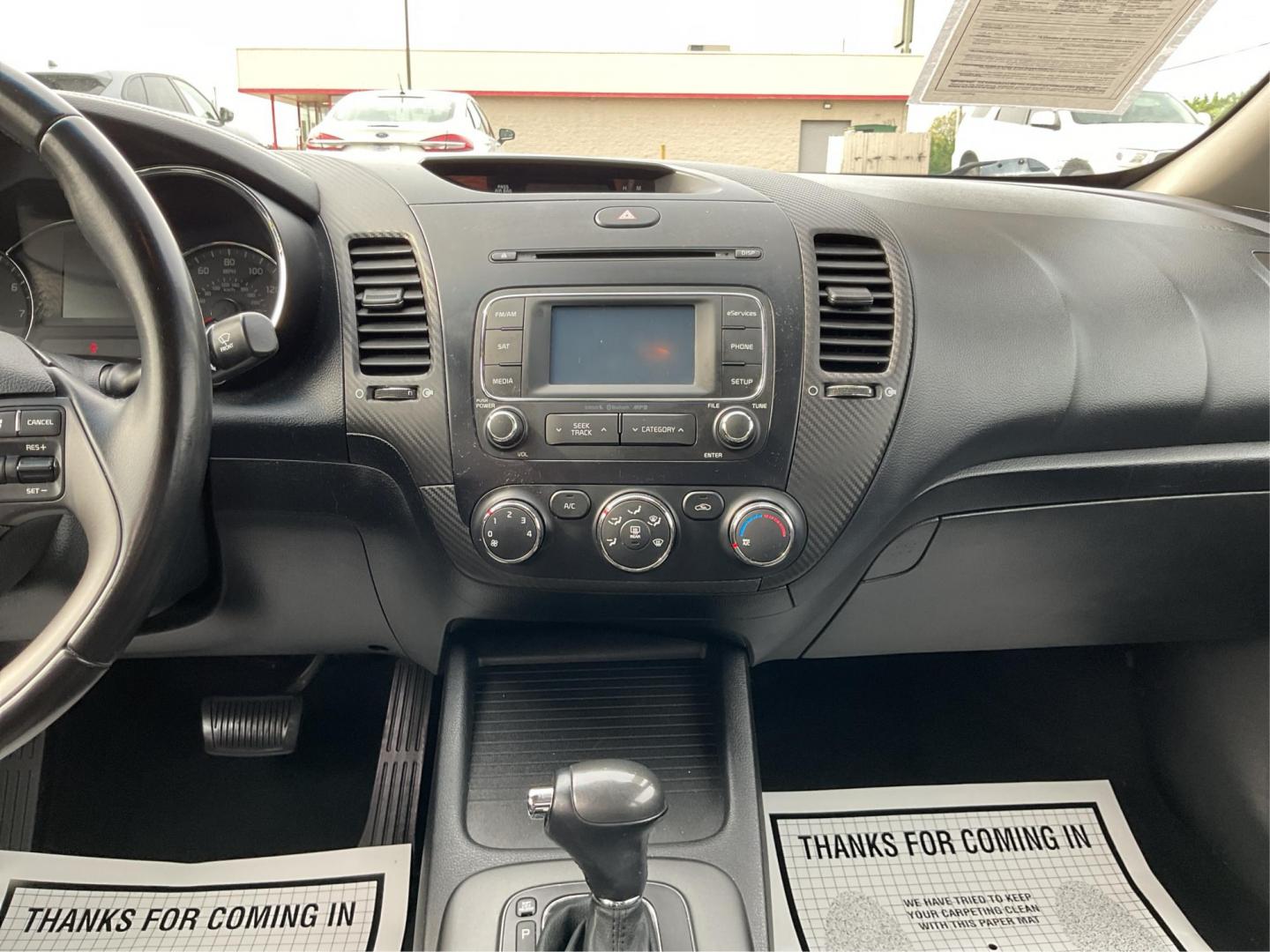 2014 Kia Forte EX (KNAFX4A81E5) with an 2L I-4 gasoline direct injection engine, located at 1099 N County Rd 25A, Troy, OH, 45373, (937) 908-9800, 40.057079, -84.212883 - 2014 Kia Forte EX - Photo#13
