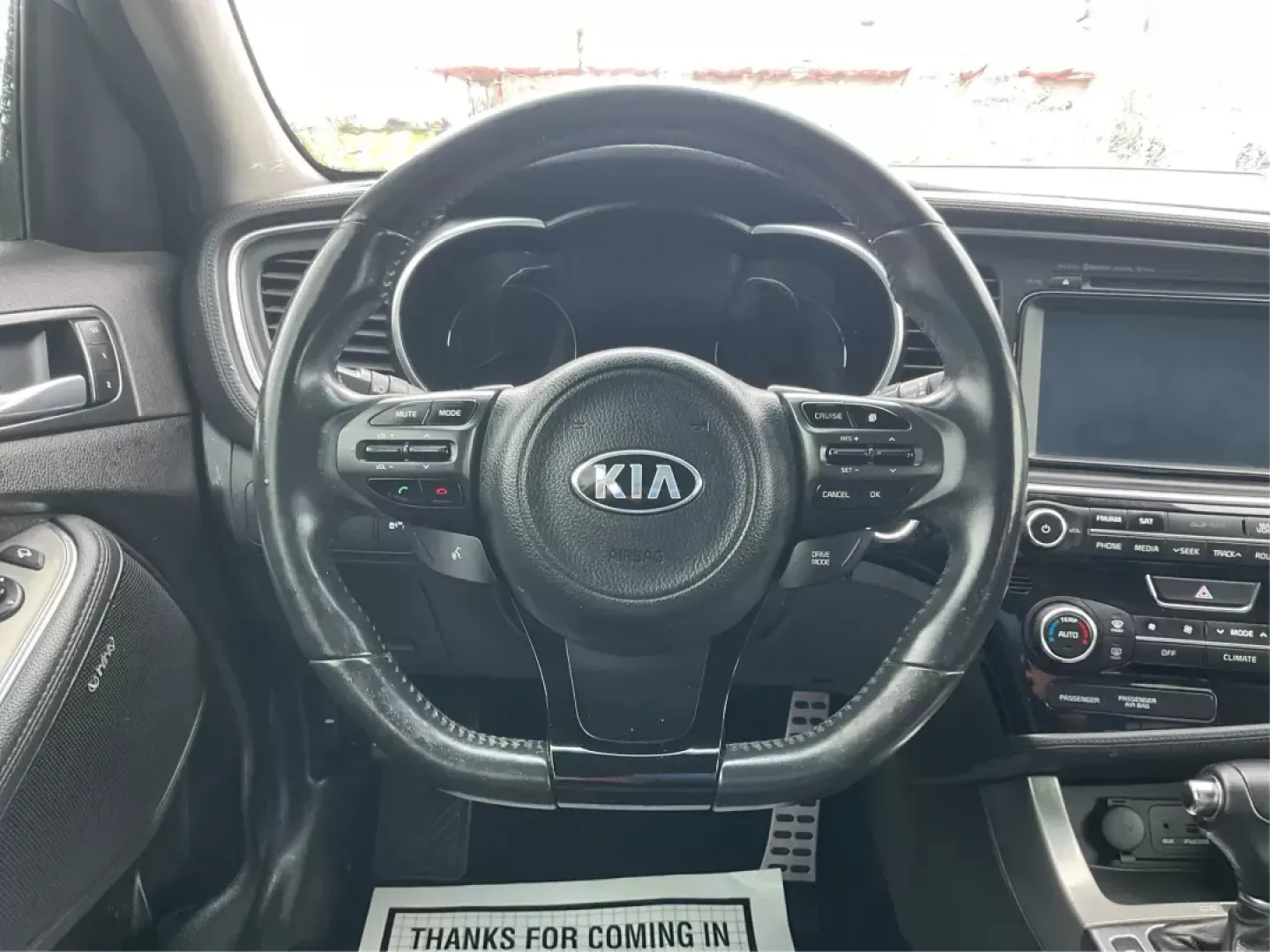 2014 Kia Optima SX Turbo (5XXGR4A63EG) with an Theta II 2L I-4 gasoline direct injection engine, located at 1951 S Dayton Lakeview Rd., New Carlisle, OH, 45344, (937) 908-9800, 39.890999, -84.050255 - 2014 Kia Optima SX Turbo - Photo#15