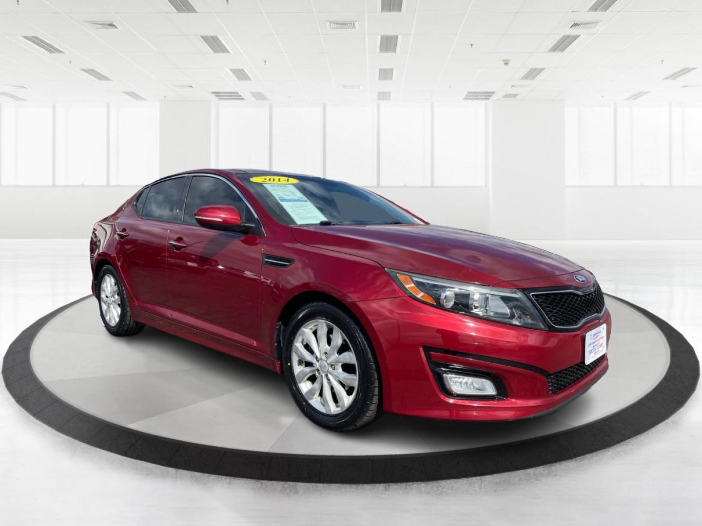 2014 Kia Optima EX (5XXGN4A70EG) with an Theta II 2.4L I-4 gasoline direct injection engine, located at 1184 Kauffman Ave, Fairborn, OH, 45324, (937) 908-9800, 39.807072, -84.030914 - 2014 Kia Optima EX - Photo#0