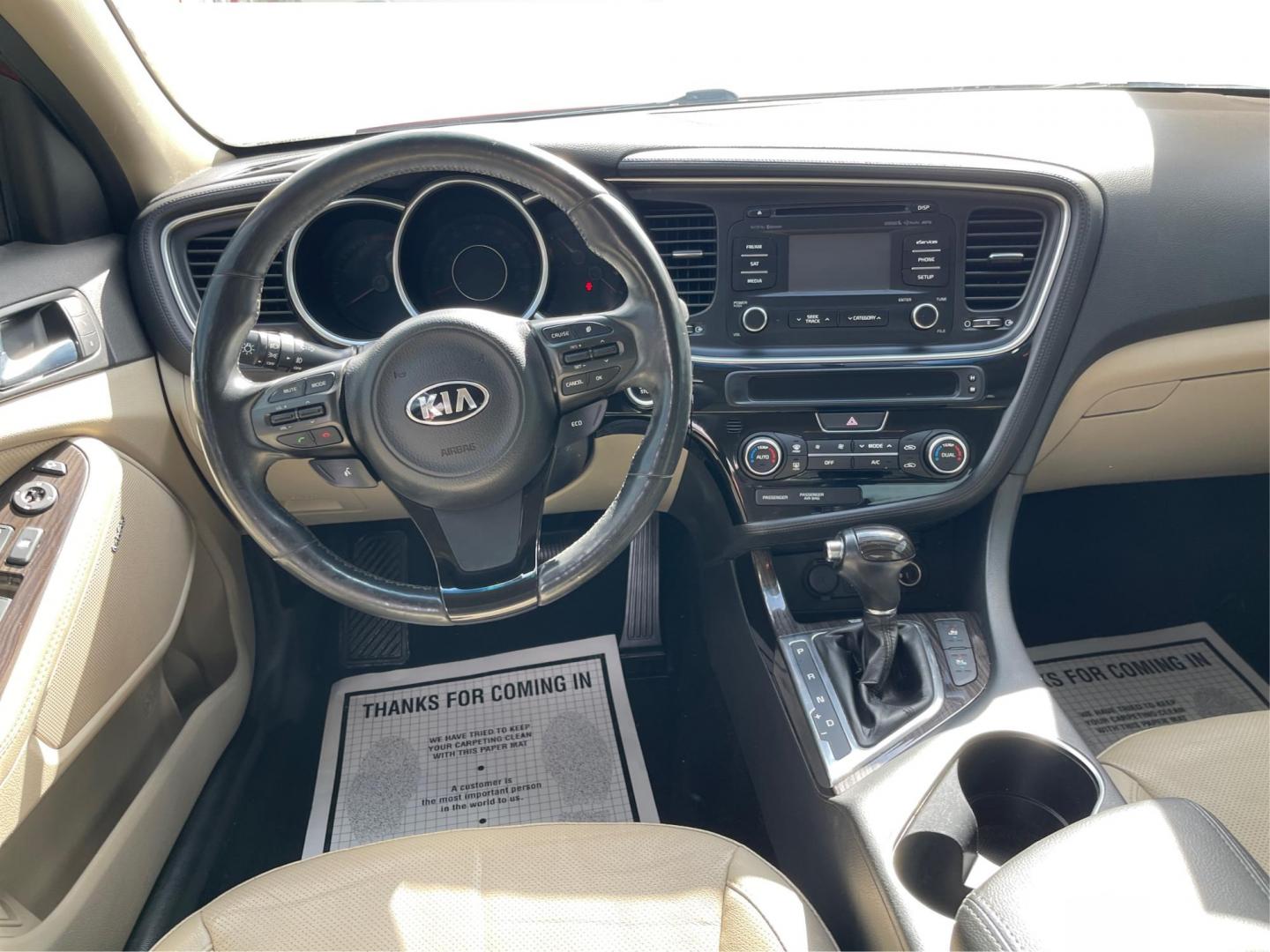 2014 Kia Optima EX (5XXGN4A70EG) with an Theta II 2.4L I-4 gasoline direct injection engine, located at 1184 Kauffman Ave, Fairborn, OH, 45324, (937) 908-9800, 39.807072, -84.030914 - 2014 Kia Optima EX - Photo#20