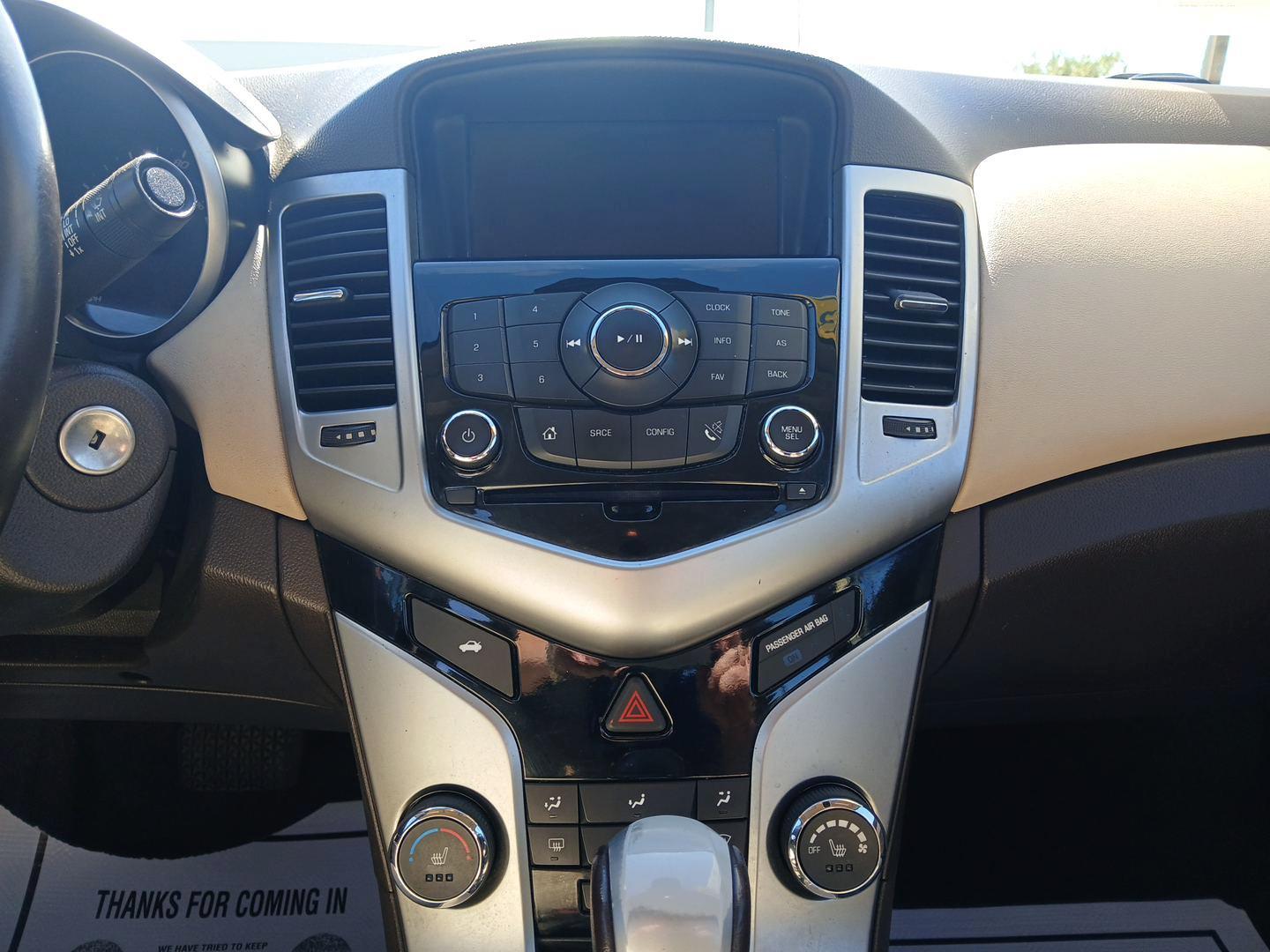 2015 Chevrolet Cruze 2LT Auto (1G1PE5SB6F7) with an 1.4L L4 DOHC 16V TURBO engine, 6-Speed Automatic transmission, located at 401 Woodman Dr, Riverside, OH, 45431, (937) 908-9800, 39.760899, -84.123421 - 2015 Chevrolet Cruze 2LT Auto - Photo#12