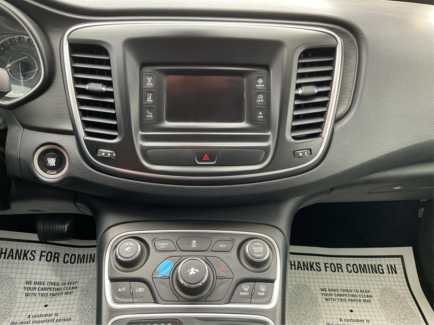 2015 Chrysler 200 Limited (1C3CCCAB9FN) with an 3.6L V-6 DOHC engine, located at 1951 S Dayton Lakeview Rd., New Carlisle, OH, 45344, (937) 908-9800, 39.890999, -84.050255 - 2015 Chrysler 200 Limited - Photo#12