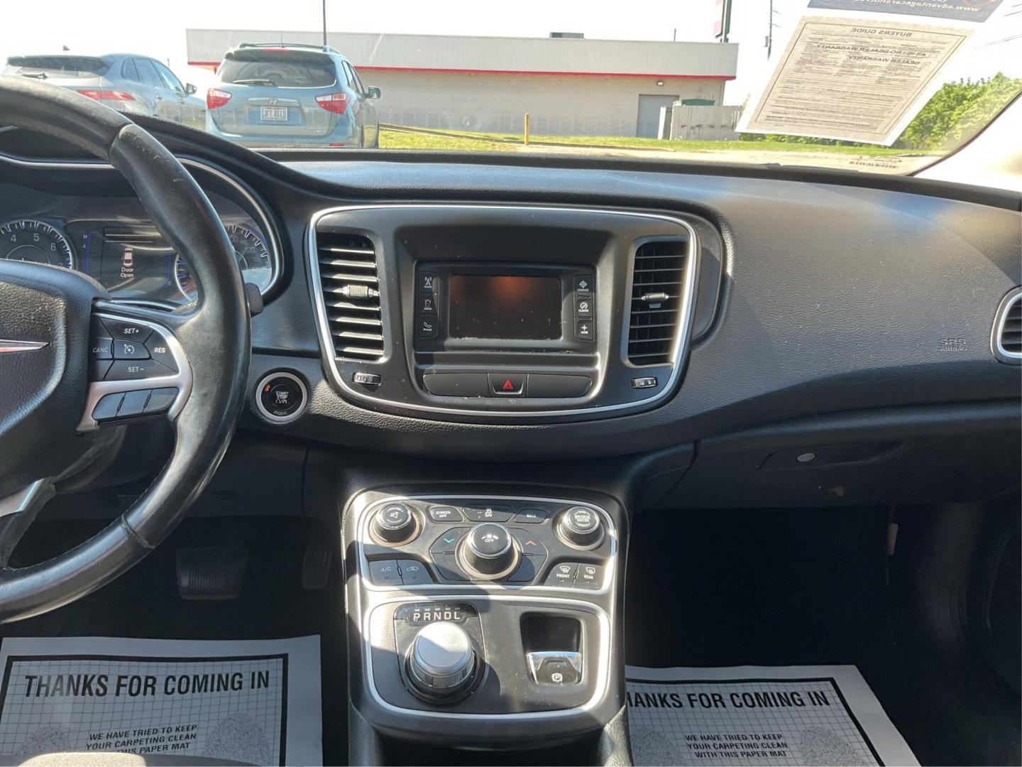 2015 Chrysler 200 Limited (1C3CCCAB5FN) with an 2.4L L4 DOHC 16V engine, 9-Speed Automatic transmission, located at 8750 N County Rd 25A, Piqua, OH, 45356, (937) 908-9800, 40.164391, -84.232513 - 2015 Chrysler 200 Limited - Photo#12