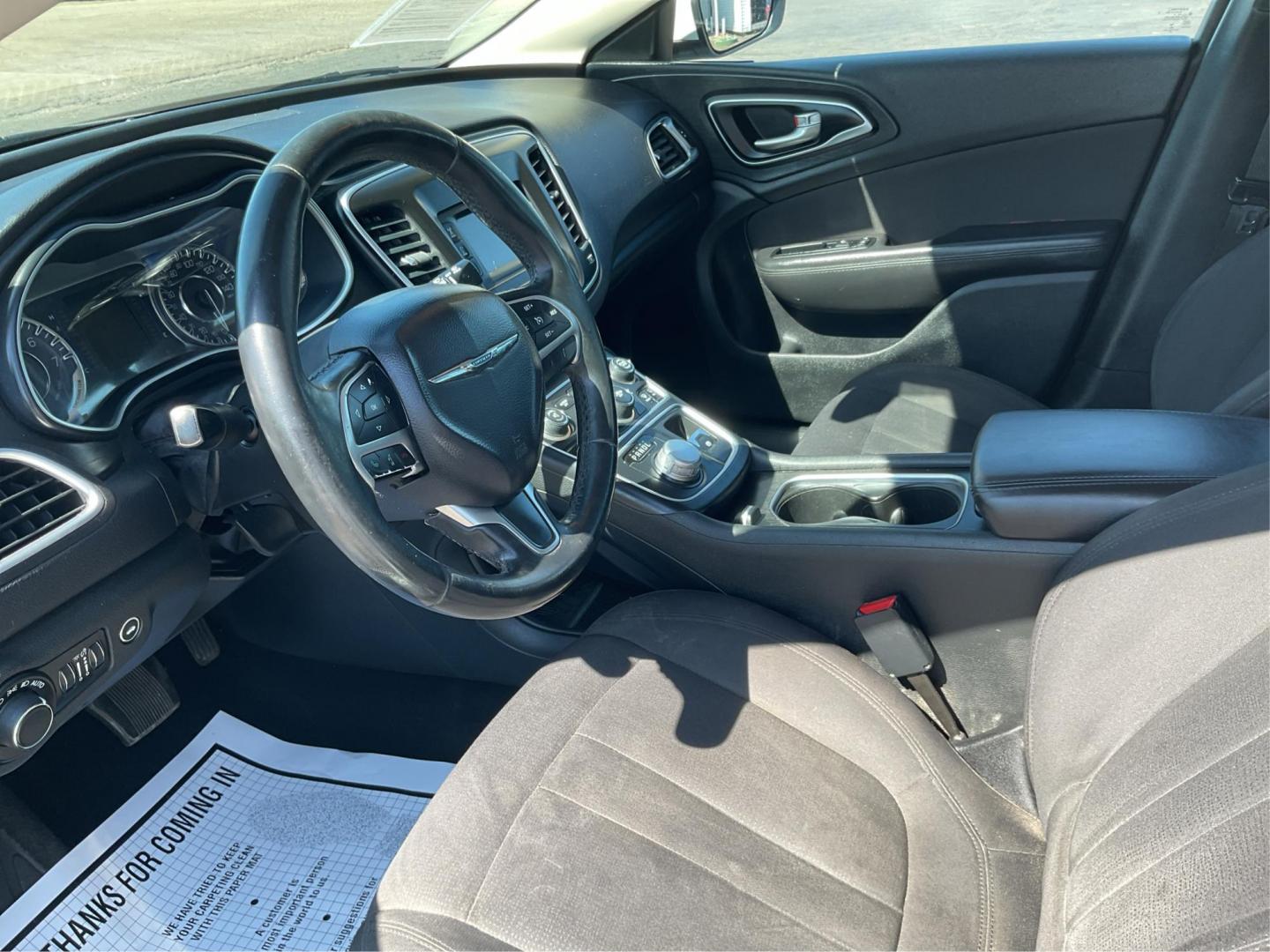 2015 Chrysler 200 Limited (1C3CCCAB5FN) with an 2.4L L4 DOHC 16V engine, 9-Speed Automatic transmission, located at 8750 N County Rd 25A, Piqua, OH, 45356, (937) 908-9800, 40.164391, -84.232513 - 2015 Chrysler 200 Limited - Photo#8