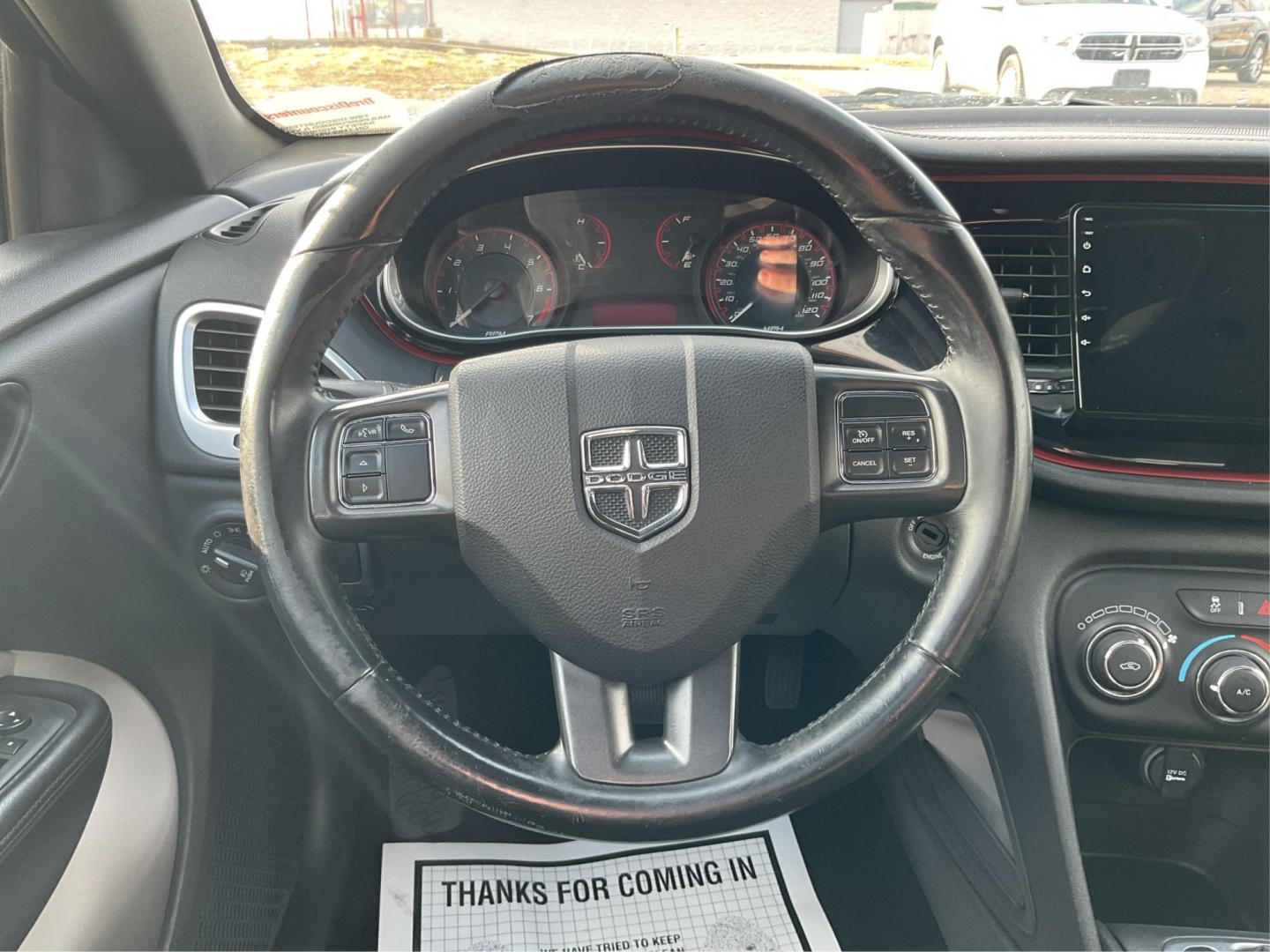 2015 Granite Crystal Met CC Dodge Dart SXT (1C3CDFBBXFD) with an 2.4L L4 DOHC 16V engine, located at 401 Woodman Dr, Riverside, OH, 45431, (937) 908-9800, 39.760899, -84.123421 - 2015 Dodge Dart SXT - Photo#15