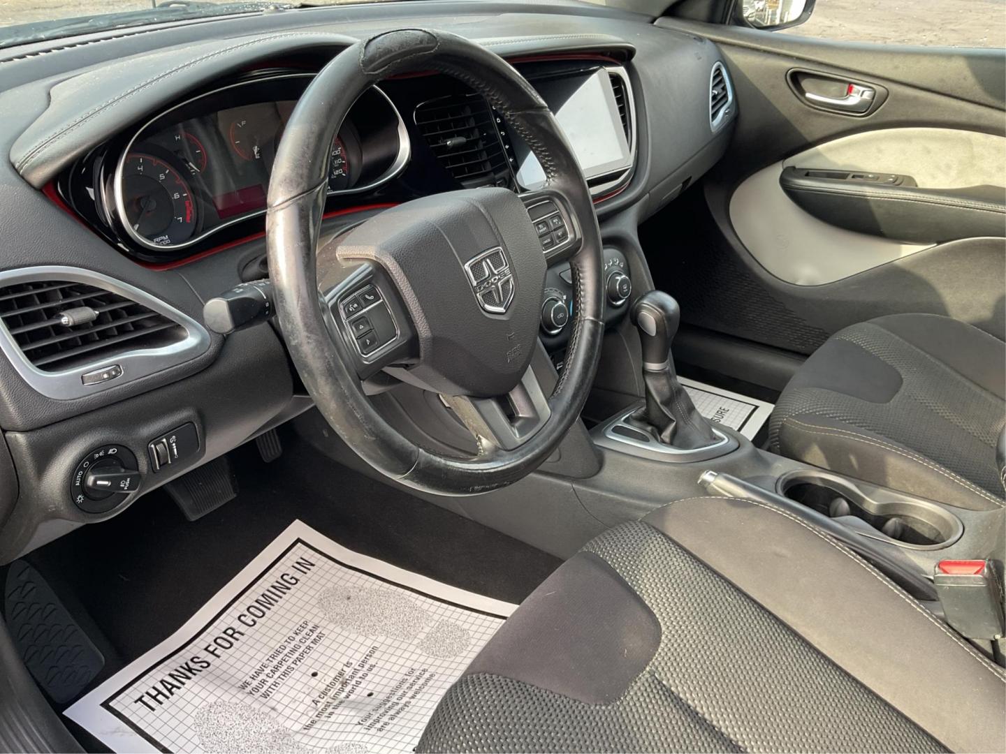 2015 Granite Crystal Met CC Dodge Dart SXT (1C3CDFBBXFD) with an 2.4L L4 DOHC 16V engine, located at 401 Woodman Dr, Riverside, OH, 45431, (937) 908-9800, 39.760899, -84.123421 - 2015 Dodge Dart SXT - Photo#8