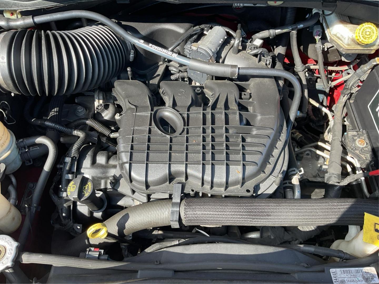 2015 Dodge Grand Caravan SE (2C4RDGBG9FR) with an 3.6L V-6 DOHC engine, located at 1099 N County Rd 25A, Troy, OH, 45373, (937) 908-9800, 40.057079, -84.212883 - 2015 Dodge Grand Caravan SE - Photo#10