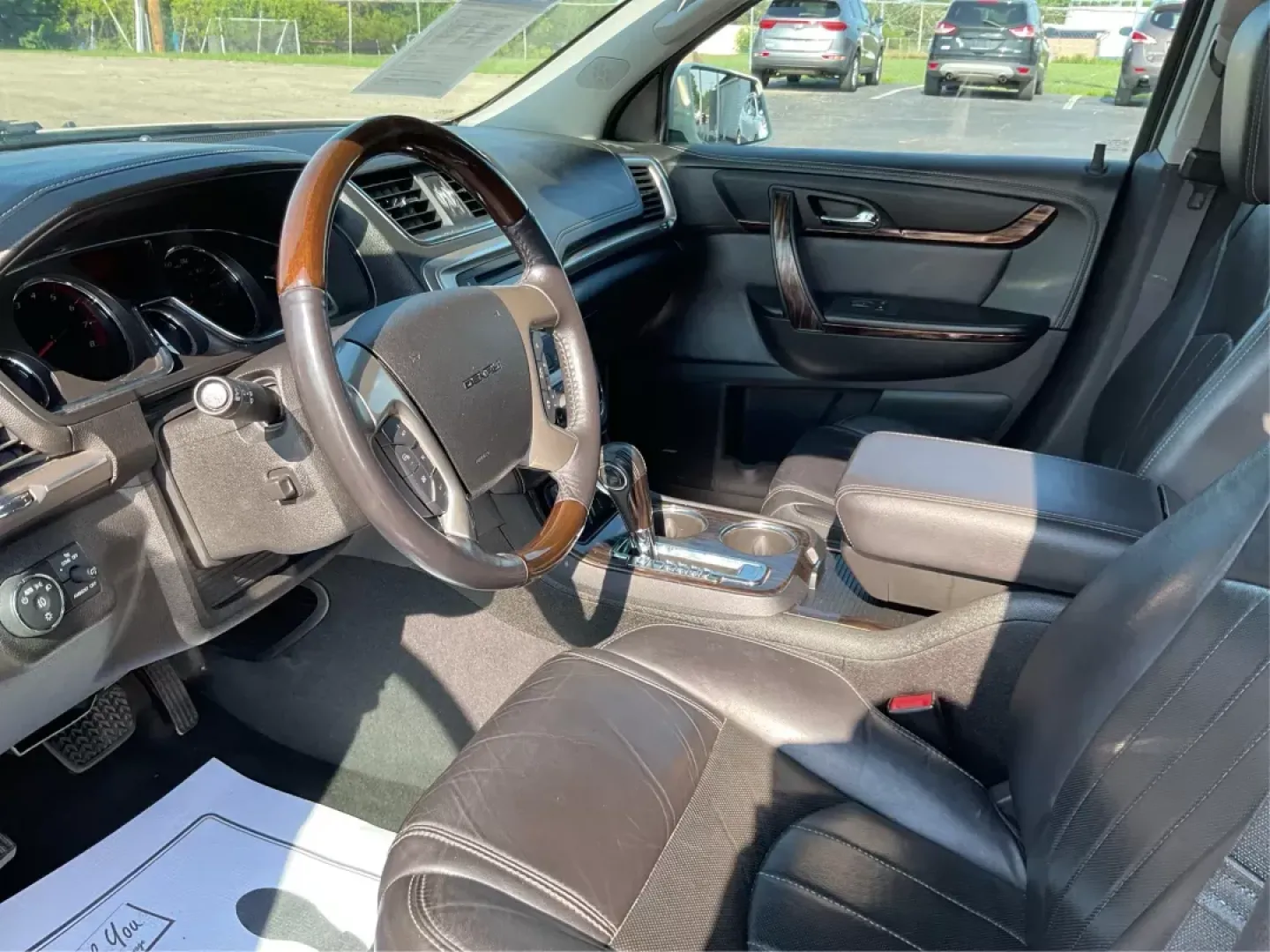 2015 GMC Acadia Denali (1GKKVTKD9FJ) with an 3.6L V-6 gasoline direct injection engine, located at 1951 S Dayton Lakeview Rd., New Carlisle, OH, 45344, (937) 908-9800, 39.890999, -84.050255 - Are you ready to elevate your family adventures or tackle daily commutes with style and comfort? Look no further than this stunning 2015 GMC Acadia Denali, a perfect combination of luxury and functionality available now at Advantage Car and Credit in Fairborn, OH. With room for everyone and plenty o - Photo#8