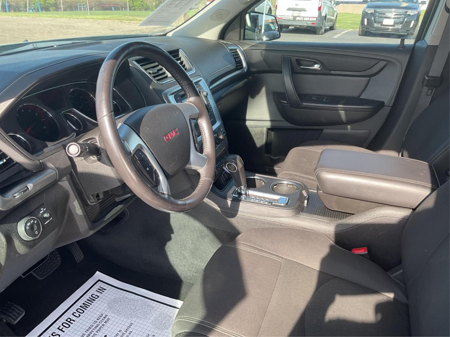 2015 Quicksilver Metallic GMC Acadia SLE-2 AWD (1GKKVPKD4FJ) with an 3.6L V6 DOHC 24V engine, 6-Speed Automatic transmission, located at 1951 S Dayton Lakeview Rd., New Carlisle, OH, 45344, (937) 908-9800, 39.890999, -84.050255 - 2015 GMC Acadia SLE-2 AWD - Photo#8