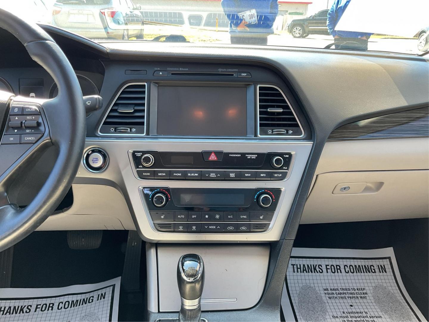 2015 Hyundai Sonata ECO (5NPE24AA3FH) with an 1.6L I-4 gasoline direct injection engine, located at 4508 South Dixie Dr, Moraine, OH, 45439, (937) 908-9800, 39.689976, -84.218452 - 2015 Hyundai Sonata ECO - Photo#11