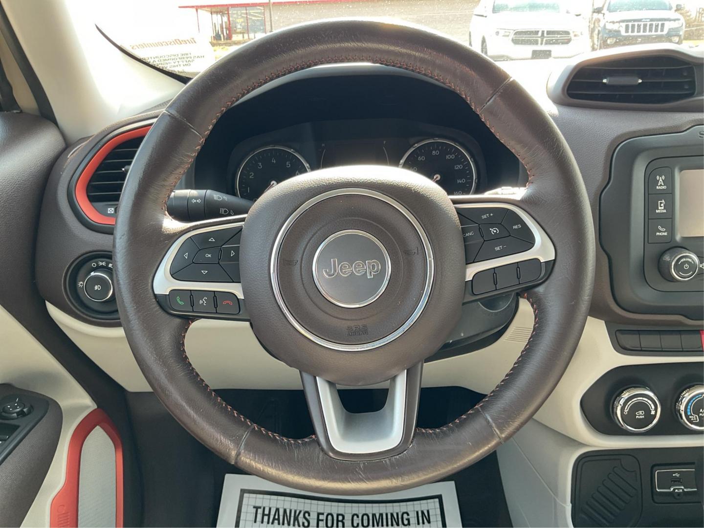 2015 Jeep Renegade Latitude (ZACCJABT0FP) with an Other engine, located at 880 E. National Road, Vandalia, OH, 45377, (937) 908-9800, 39.891918, -84.183594 - 2015 Jeep Renegade Latitude - Photo#14