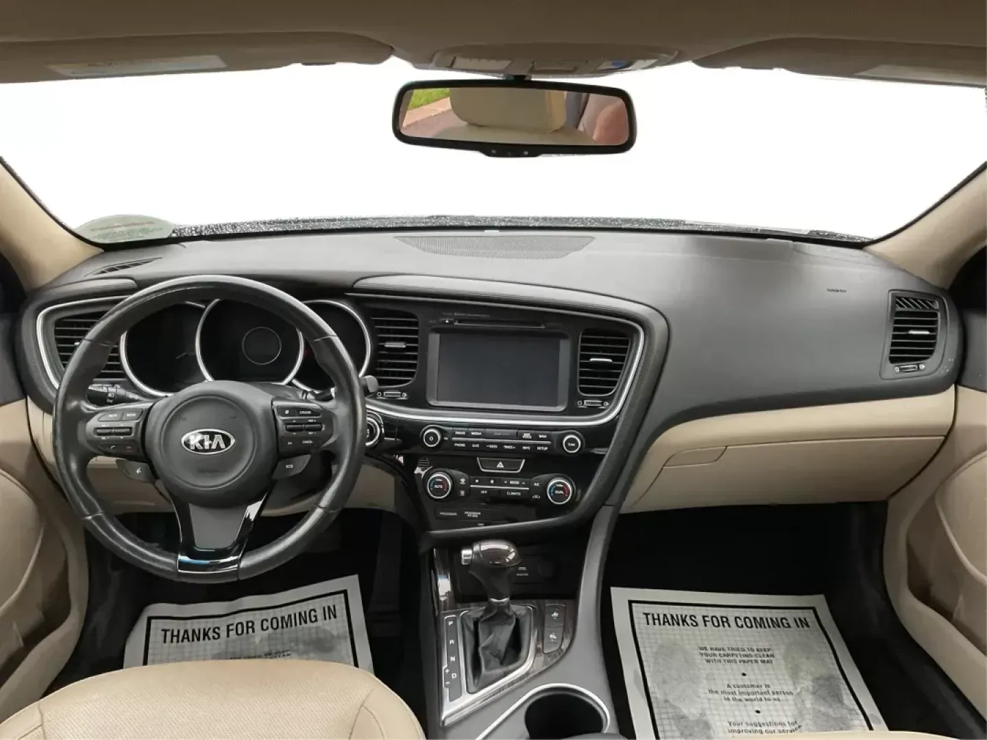 2015 Kia Optima EX (5XXGN4A76FG) with an Theta II 2.4L I-4 gasoline direct injection engine, located at 1099 N County Rd 25A, Troy, OH, 45373, (937) 908-9800, 40.057079, -84.212883 - 2015 Kia Optima EX - Photo#18