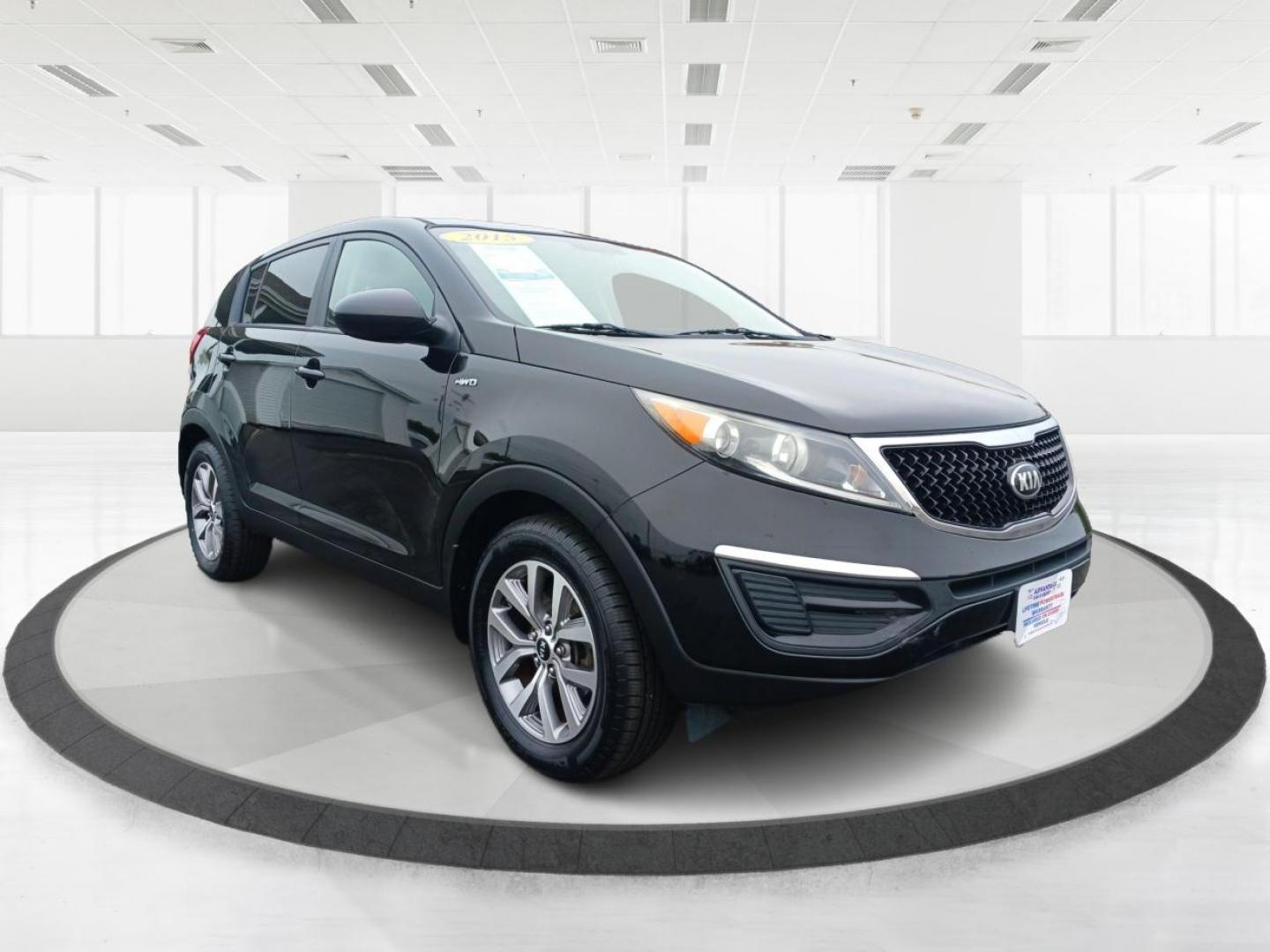 2015 Kia Sportage LX AWD (KNDPBCAC2F7) with an 2.4L V6 DOHC 24V engine, 6-Speed Automatic transmission, located at 1230 East Main St, Xenia, OH, 45385, (937) 908-9800, 39.688026, -83.910172 - 2015 Kia Sportage LX AWD - Photo#0