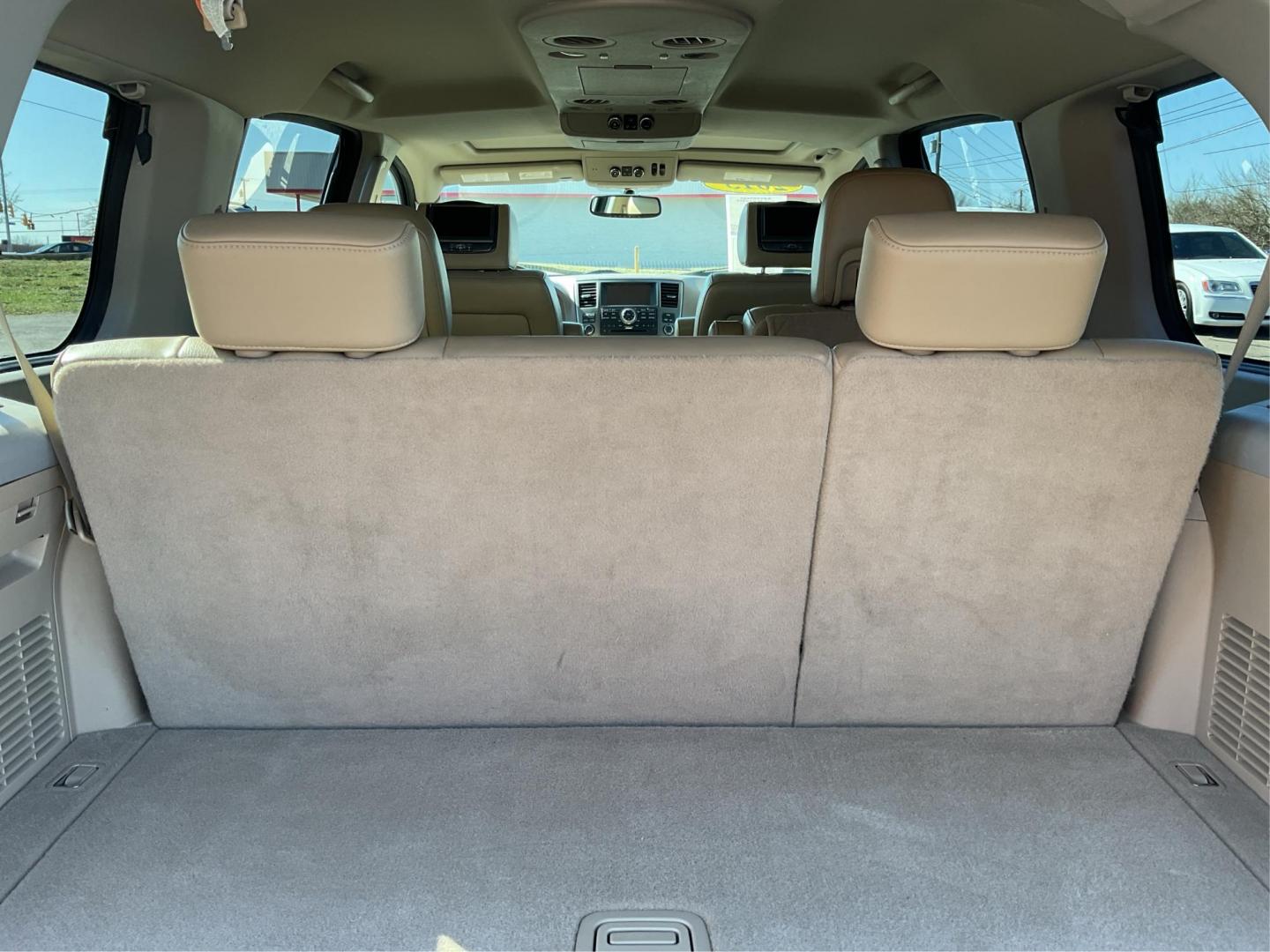 2015 Nissan Armada Platinum (5N1BA0NE1FN) with an Endurance 5.6L V-8 DOHC engine, located at 8750 N County Rd 25A, Piqua, OH, 45356, (937) 908-9800, 40.164391, -84.232513 - Third Row - Photo#11