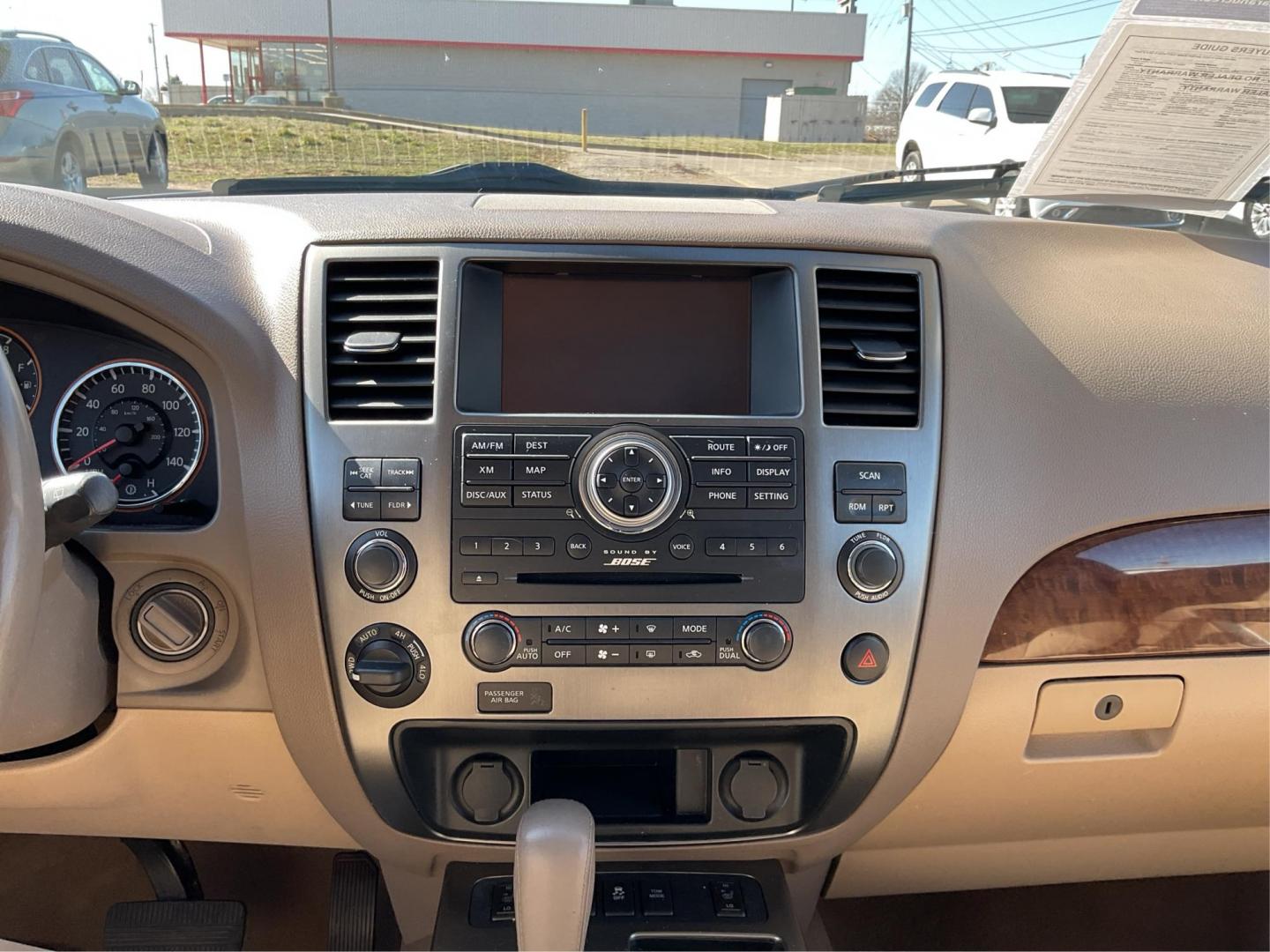 2015 Nissan Armada Platinum (5N1BA0NE1FN) with an Endurance 5.6L V-8 DOHC engine, located at 8750 N County Rd 25A, Piqua, OH, 45356, (937) 908-9800, 40.164391, -84.232513 - Third Row - Photo#12