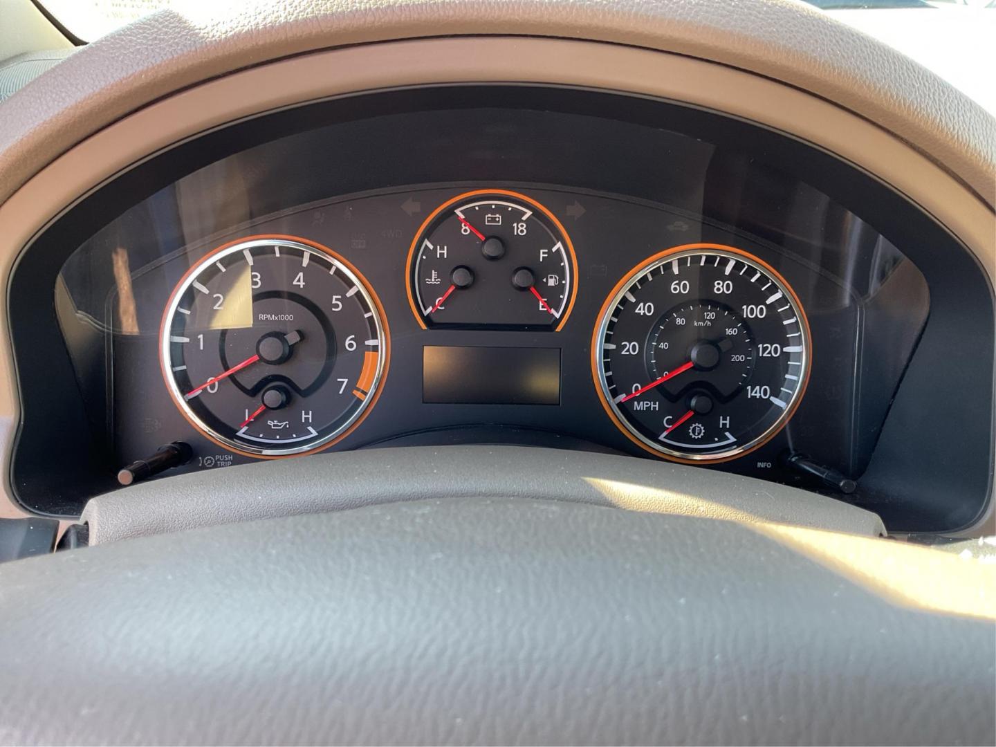 2015 Nissan Armada Platinum (5N1BA0NE1FN) with an Endurance 5.6L V-8 DOHC engine, located at 8750 N County Rd 25A, Piqua, OH, 45356, (937) 908-9800, 40.164391, -84.232513 - Third Row - Photo#14