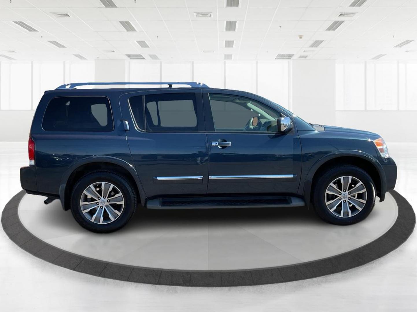 2015 Nissan Armada Platinum (5N1BA0NE1FN) with an Endurance 5.6L V-8 DOHC engine, located at 8750 N County Rd 25A, Piqua, OH, 45356, (937) 908-9800, 40.164391, -84.232513 - Third Row - Photo#1