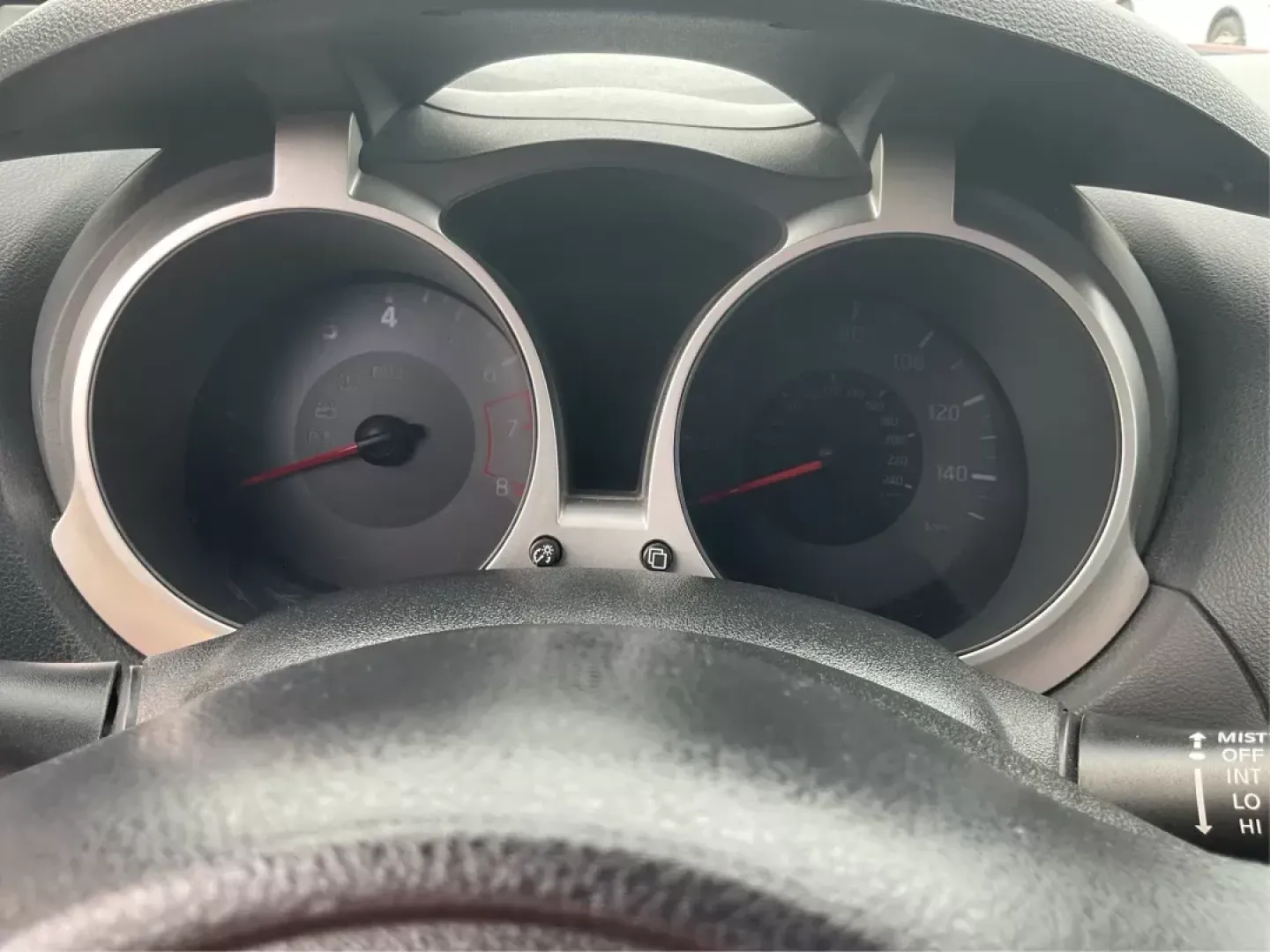 2015 Nissan Juke S (JN8AF5MR1FT) with an 1.6L I-4 gasoline direct injection engine, located at 8750 N County Rd 25A, Piqua, OH, 45356, (937) 908-9800, 40.164391, -84.232513 - One Owner - Photo#14