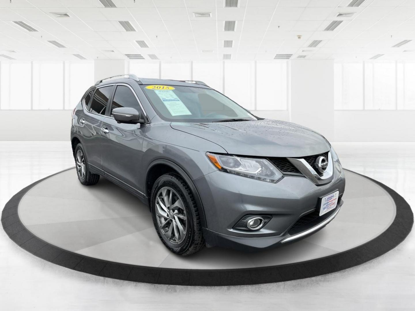 2015 Nissan Rogue SL (5N1AT2MV4FC) with an 2.5L I-4 DOHC engine, located at 880 E. National Road, Vandalia, OH, 45377, (937) 908-9800, 39.891918, -84.183594 - 2015 Nissan Rogue SL - Photo#0