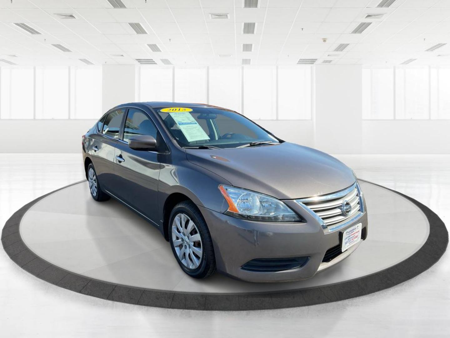 2015 Nissan Sentra SV (3N1AB7AP2FY) with an 1.8L I-4 DOHC engine, located at 880 E. National Road, Vandalia, OH, 45377, (937) 908-9800, 39.891918, -84.183594 - 2015 Nissan Sentra SV - Photo#0