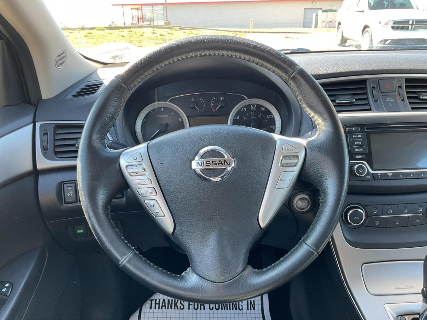 2015 Nissan Sentra SV (3N1AB7AP2FY) with an 1.8L I-4 DOHC engine, located at 880 E. National Road, Vandalia, OH, 45377, (937) 908-9800, 39.891918, -84.183594 - 2015 Nissan Sentra SV - Photo#15