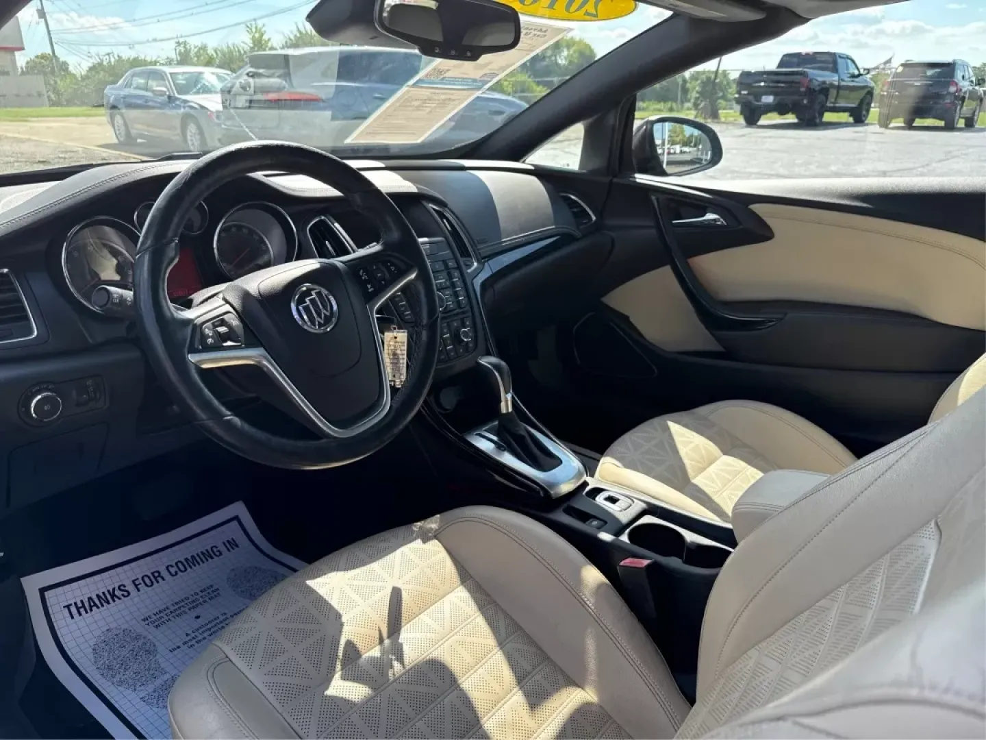 2016 Buick Cascada Premium (W04WT3N5XGG) with an 1.6L I-4 gasoline direct injection engine, located at 1230 East Main St, Xenia, OH, 45385, (937) 908-9800, 39.688026, -83.910172 - Experience the thrill of open-air driving with the 2016 Buick Cascada Premium, available now at Advantage Car and Credit in Xenia, OH. This stylish convertible is not just a car; it's an invitation to embrace life's adventures-perfect for weekend getaways, enjoying scenic drives, or simply elevating - Photo#9