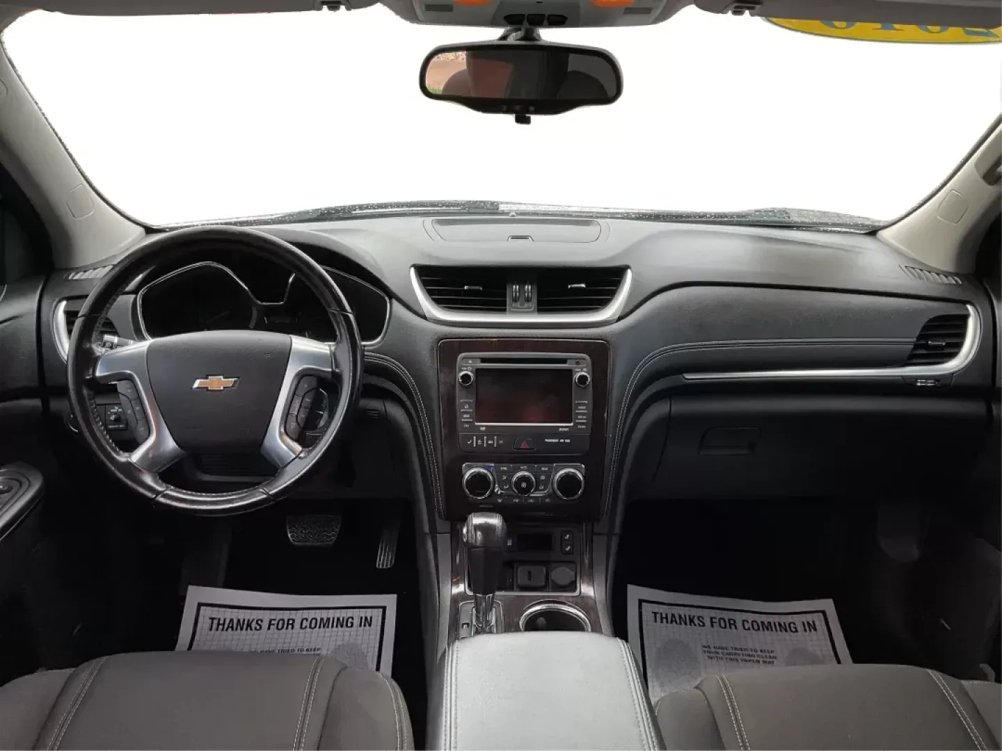 2016 Chevrolet Traverse 1LT (1GNKVGKD8GJ) with an 3.6L V-6 gasoline direct injection engine, located at 1230 East Main St, Xenia, OH, 45385, (937) 908-9800, 39.688026, -83.910172 - Third Row - Photo#20