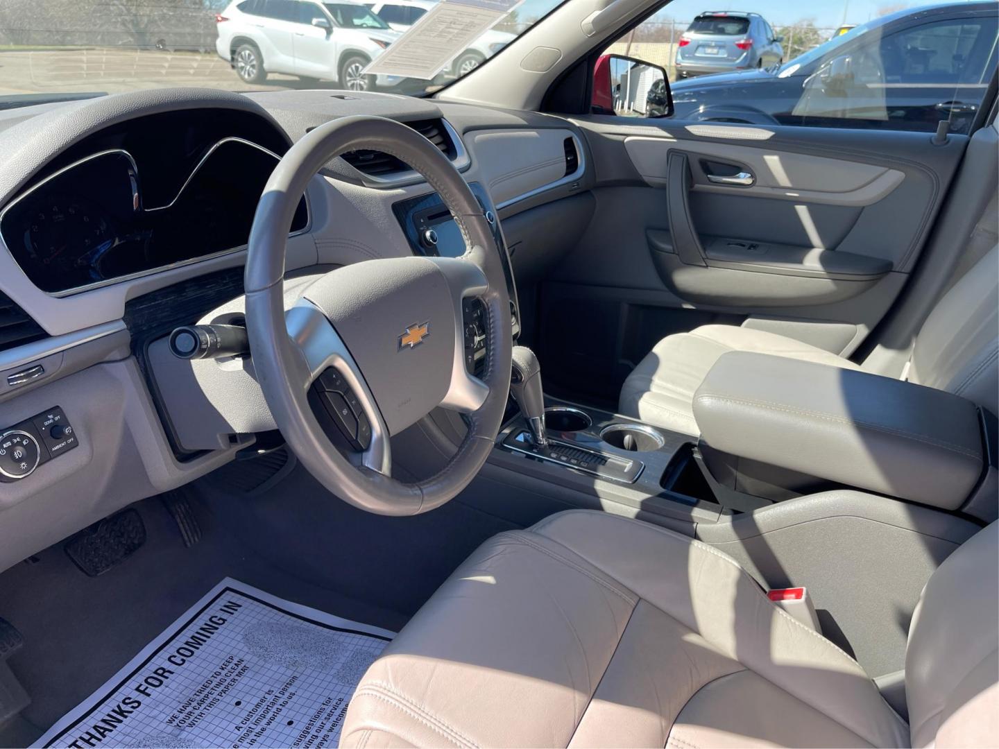 2016 Chevrolet Traverse 2LT (1GNKVHKD2GJ) with an 3.6L V-6 gasoline direct injection engine, located at 1099 N County Rd 25A, Troy, OH, 45373, (937) 908-9800, 40.057079, -84.212883 - Third Row - Photo#8
