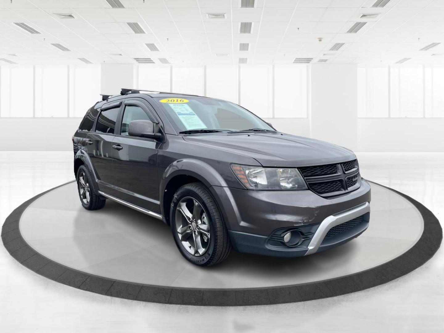 2016 Granite Crystal Metallic Clear Coat Dodge Journey Crossroad FWD (3C4PDCGBXGT) with an 2.4L L4 DOHC 16V engine, 4-Speed Automatic transmission, located at 1951 S Dayton Lakeview Rd., New Carlisle, OH, 45344, (937) 908-9800, 39.890999, -84.050255 - 2016 Dodge Journey Crossroad FWD - Photo#0